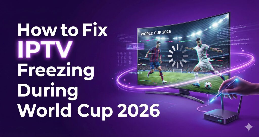 How to Fix IPTV Freezing During World Cup 2026