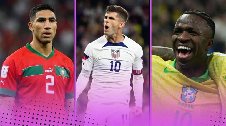 players from the world cup